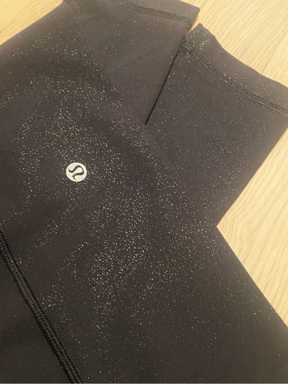 lululemon athletica reflective light shimmer legging size 8 full length